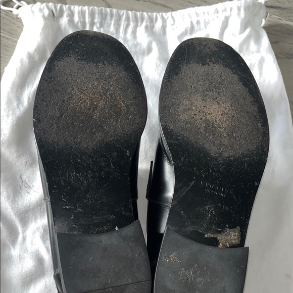 Versace
Versace Men's Greca Moc Toe Loafers - Picture 4 of 6